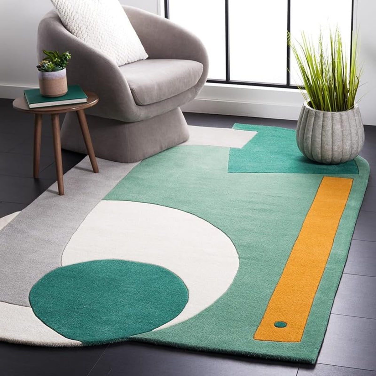 Designteppich Ausgewählte Wolle