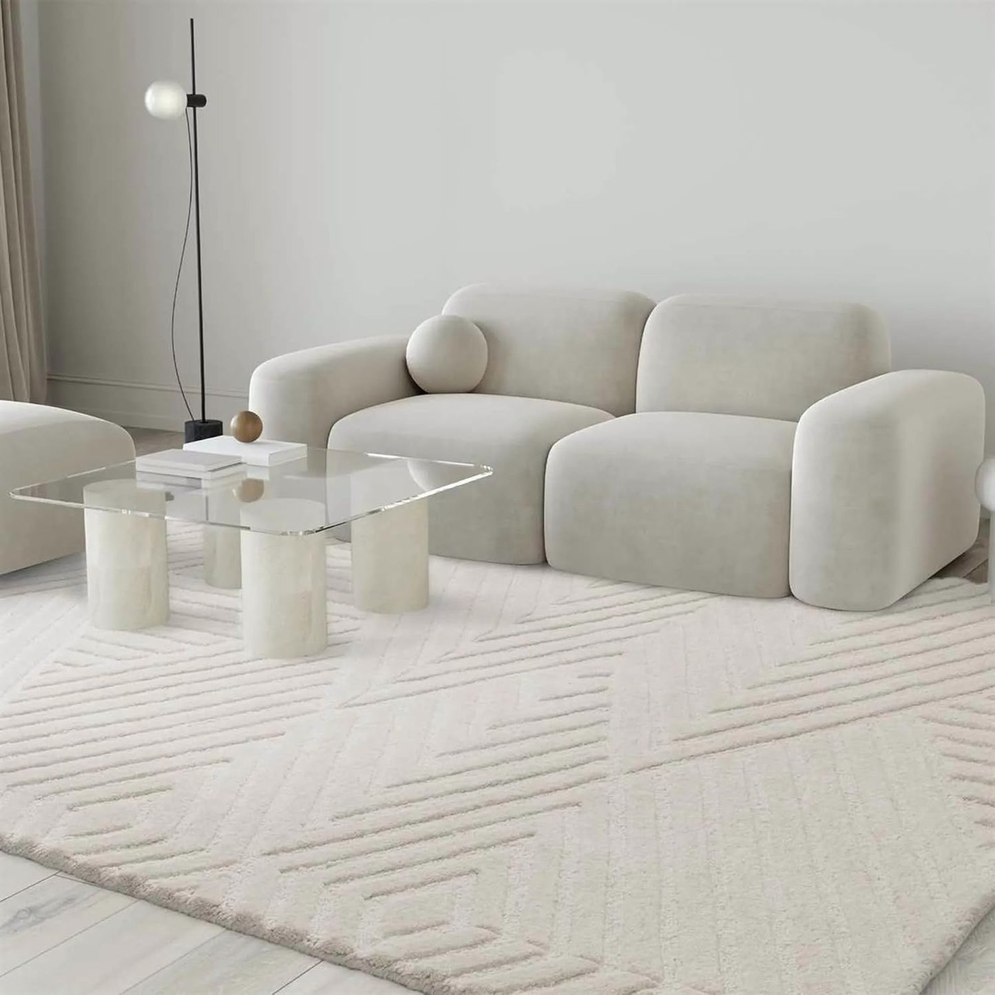 Designteppich Sommerlich-Sanft
