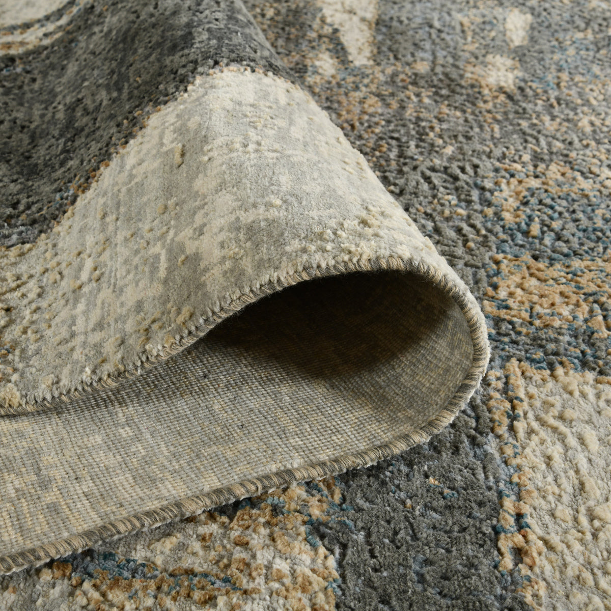 Teppich Handgeknüpft aus 10/10 NZ Wolle und Seide – Gultaras