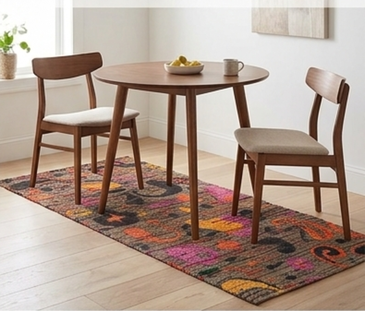 Designteppich Lavendel