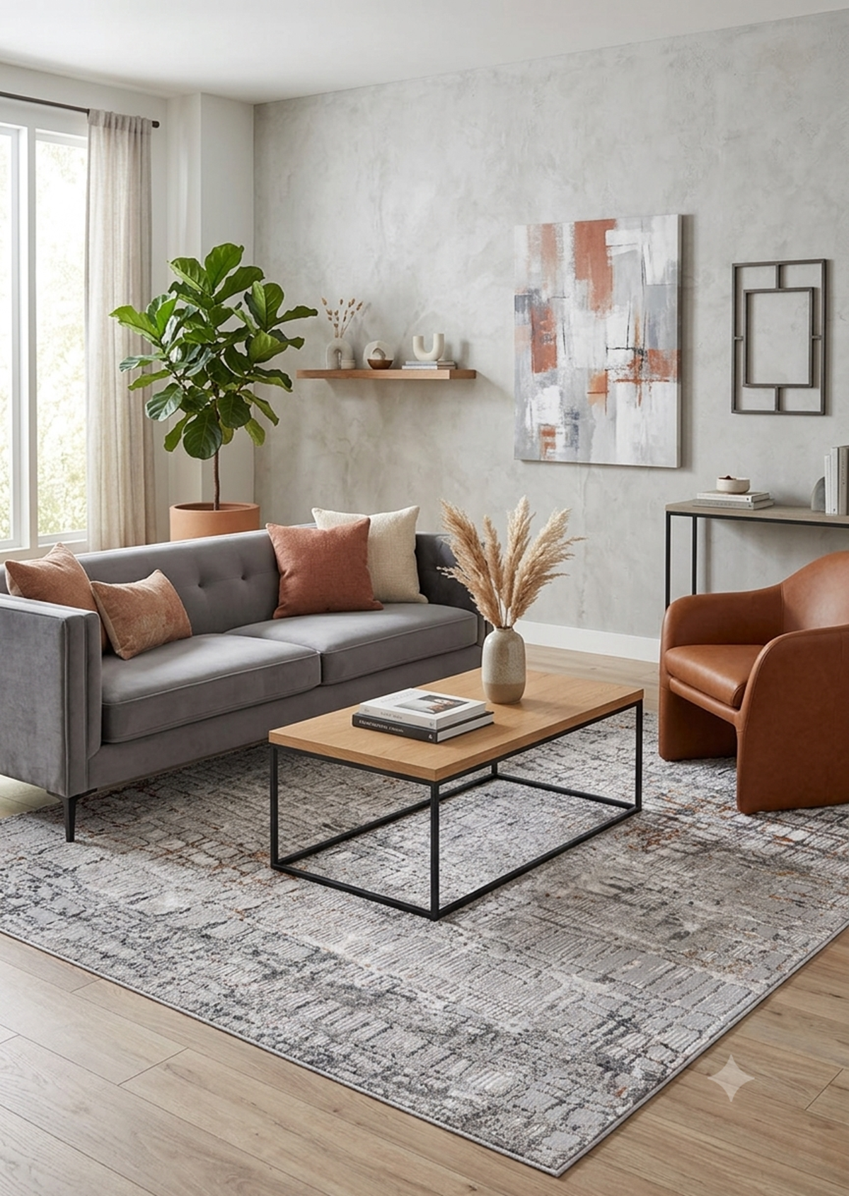 Designteppich Wiese