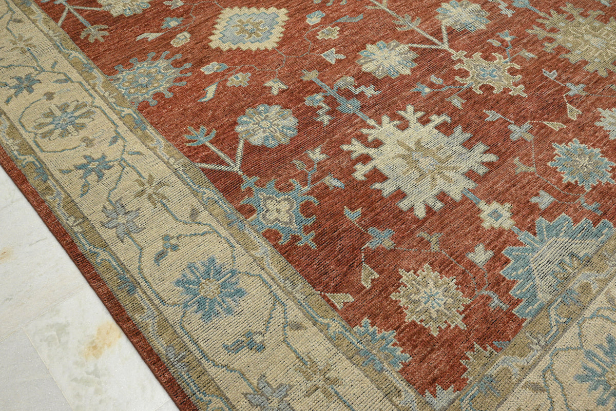 Designteppich Handgeknüpfte Moselle