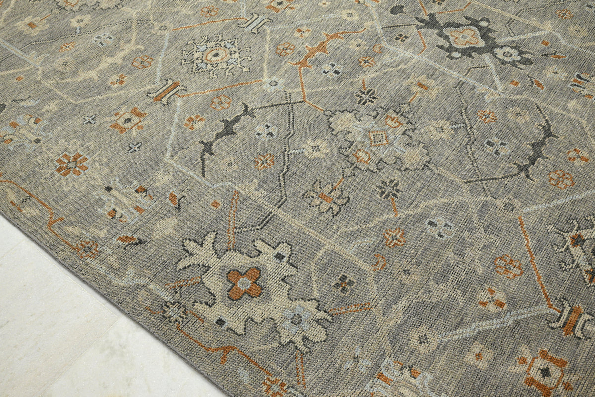 Designteppich Handgeknüpfte Moselle